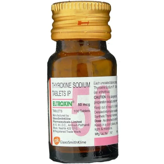 Eltroxin 50 mcg Tablet