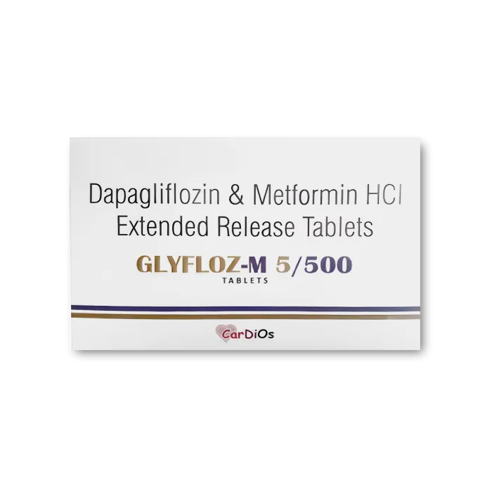 Glyfloz-M 5mg/500mg Tablet ER