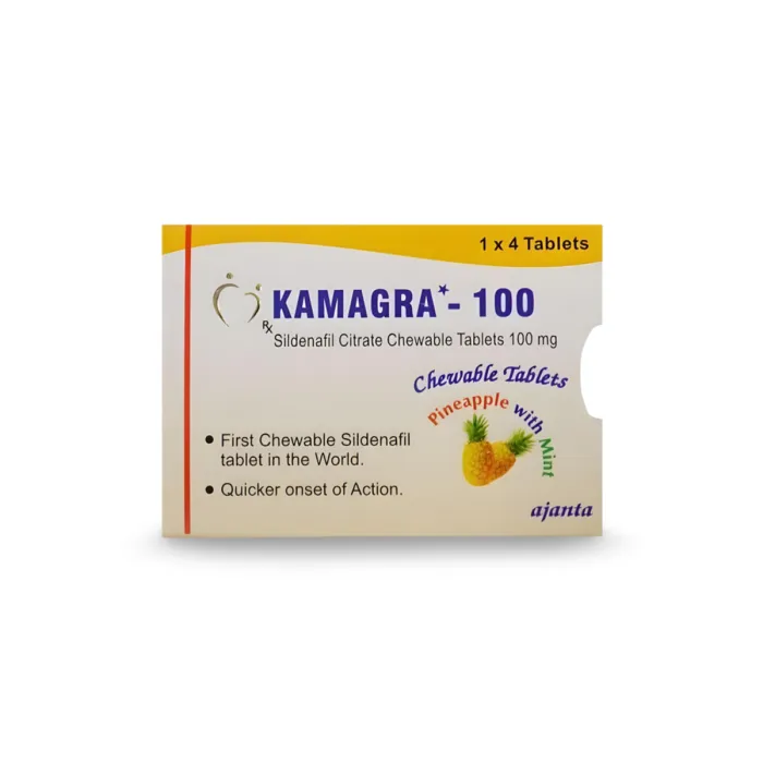 Kamagra Polo 100 Mg Tablets (Pineapple and Mint)