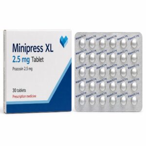Minipress XL 2.5mg Tablet
