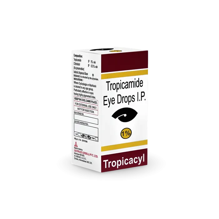 Tropicacyl 1% 5 ml