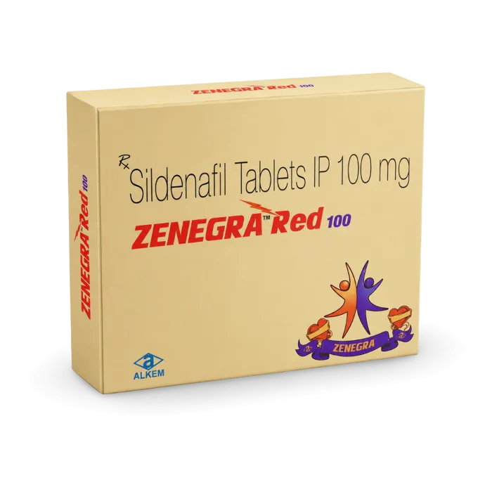 Zenegra Red 100 Mg Tablet